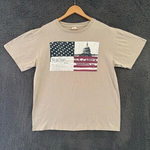 Vintage T-shirts Made in USA Y2K 90s U.S. Capitol Washington Size Large